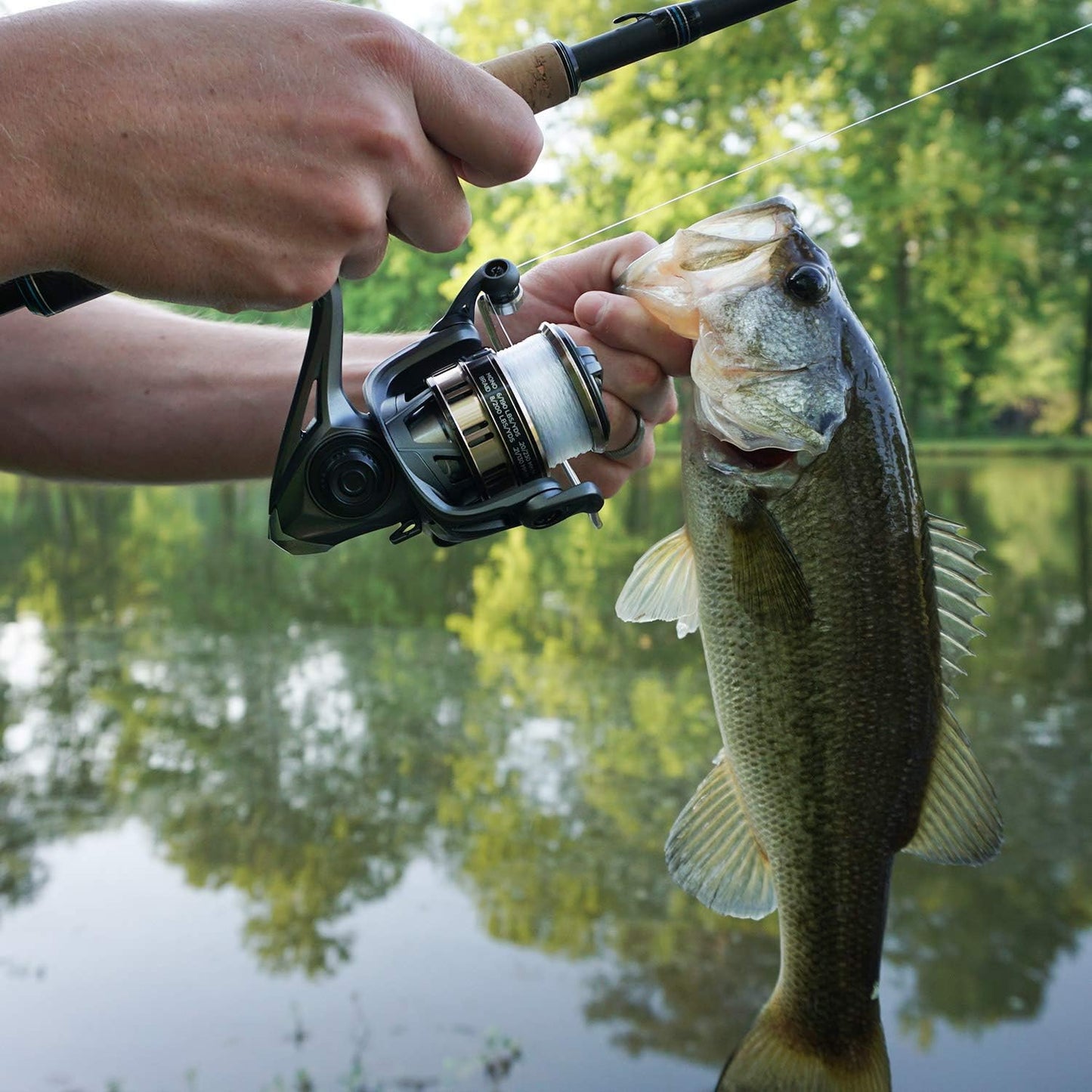 [2025 Silky]  Ideal Spinning Reel, Super Smooth Fishing Reel with 10 + 1 BB for Freshwater, Durable and Powerful Reel with 30Lbs Max Drag & 6.2:1, Great Value& Tuned Performance