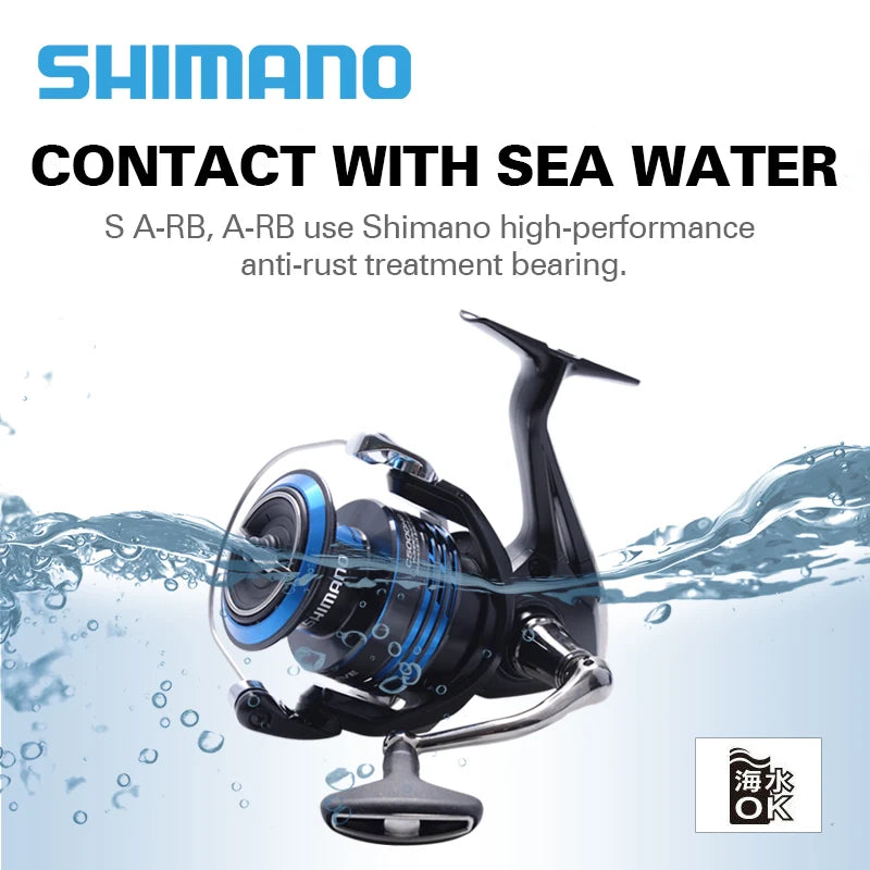 SHIMANO NEXAVE Spinning Fishing Reels 1000-5000 3+1BB Max Drag11kg AR-C Spool FREE BODY Freshwater Saltwater Reel Fishing Tackle