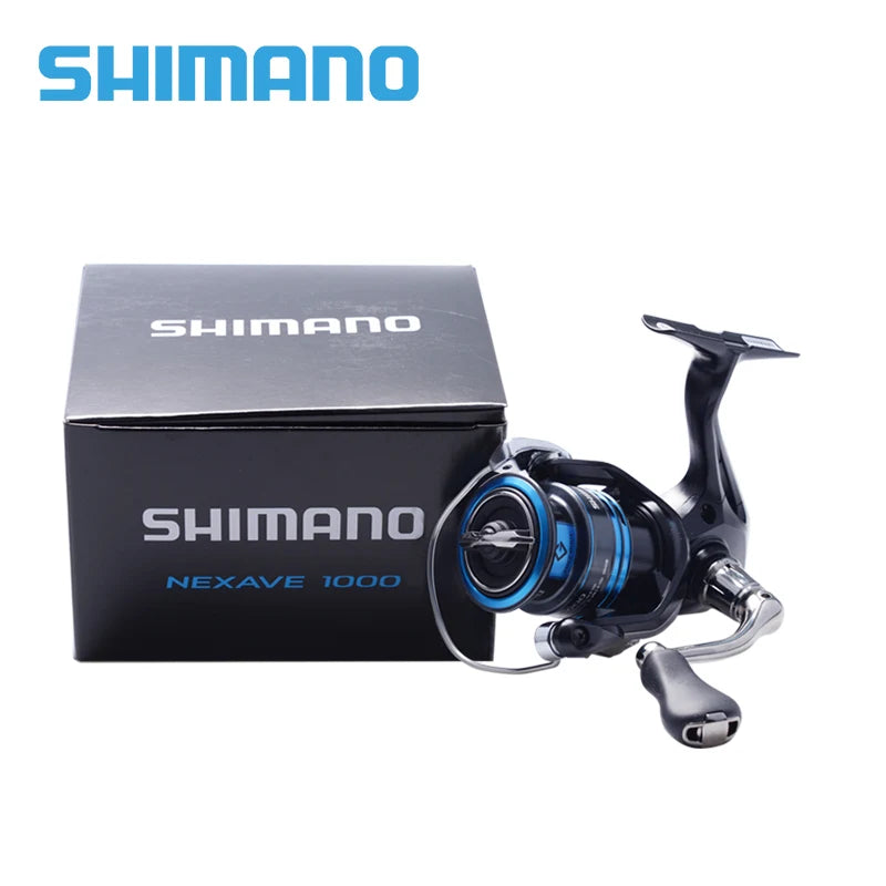 SHIMANO NEXAVE Spinning Fishing Reels 1000-5000 3+1BB Max Drag11kg AR-C Spool FREE BODY Freshwater Saltwater Reel Fishing Tackle